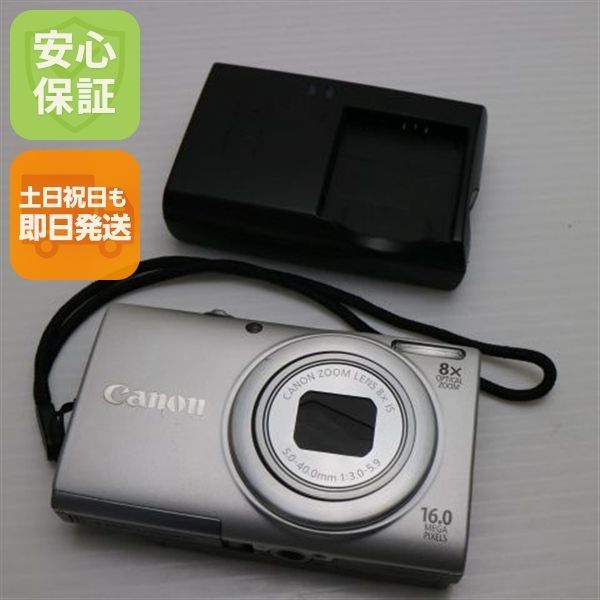 美品 PowerShot A4000 IS シルバー 即日発送 デジカメ Canon デジタル