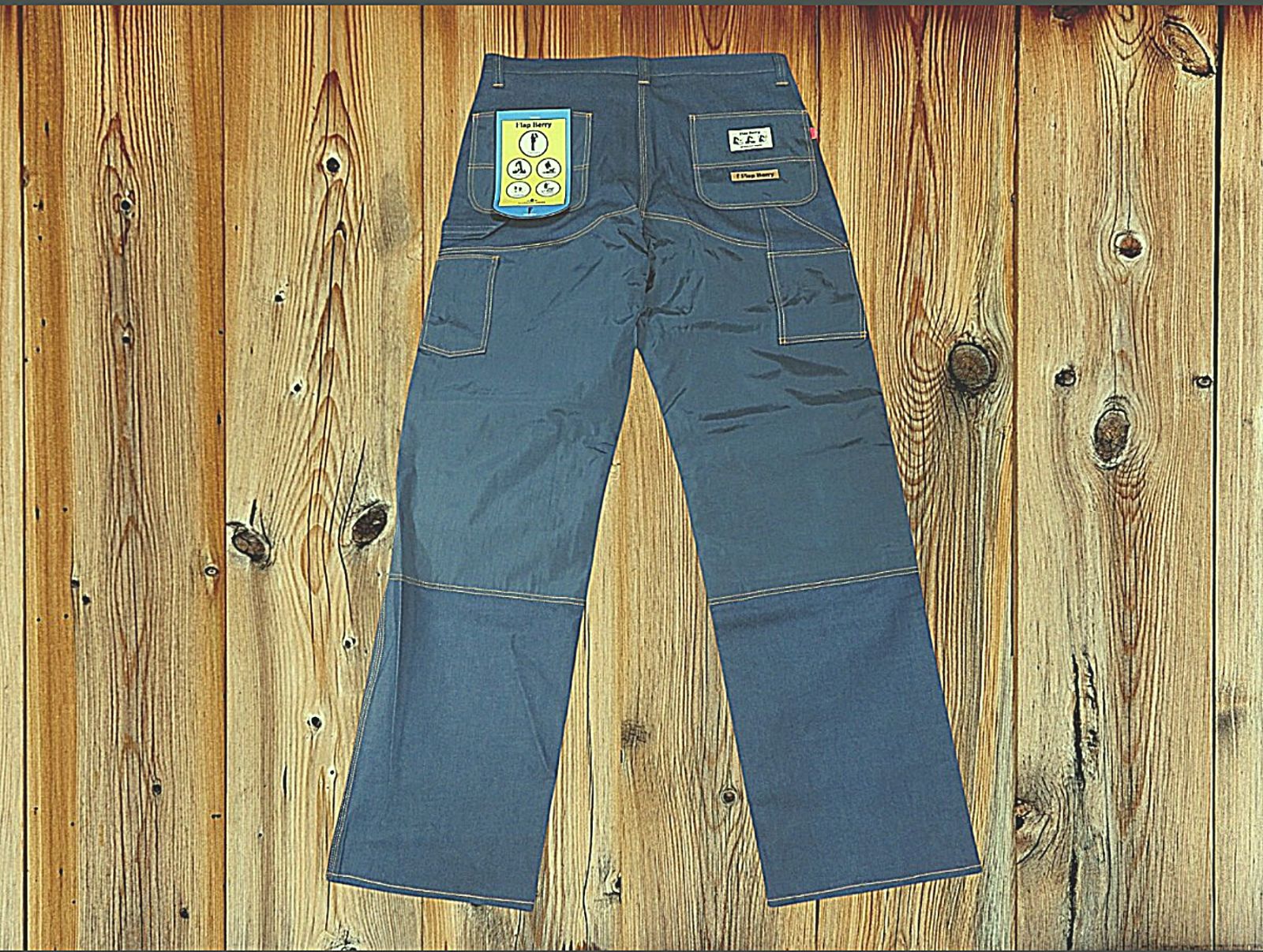 ✅️ デットストック 38インチ Flap Berry フラップベリー ¥29800 プロテクターパンツ ダブルニー バイカー 鷹狩り バイク 好き アウトドア ワークパンツ パンツ ペインターパンツ ジッパーフライ DIY 好きに