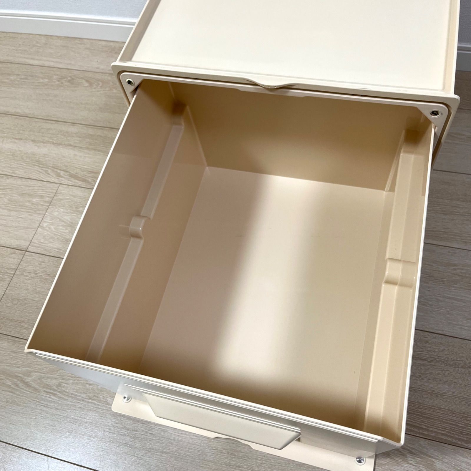 Tupperware スーパーチェスト ワイドディープ 1段引き出し 深型