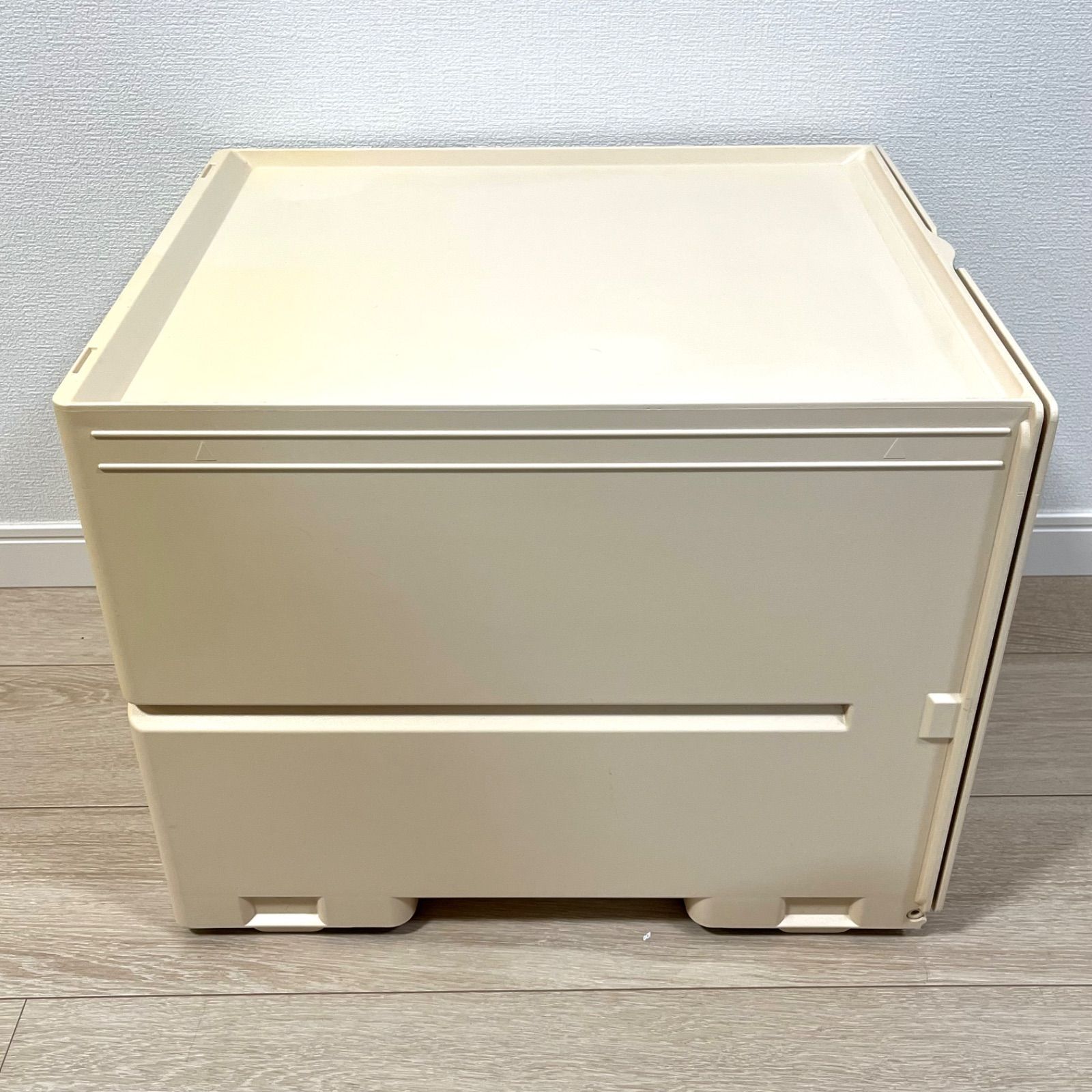 た70)タッパーウェア スーパーチェストミニ 1段引出し Tupperware収納