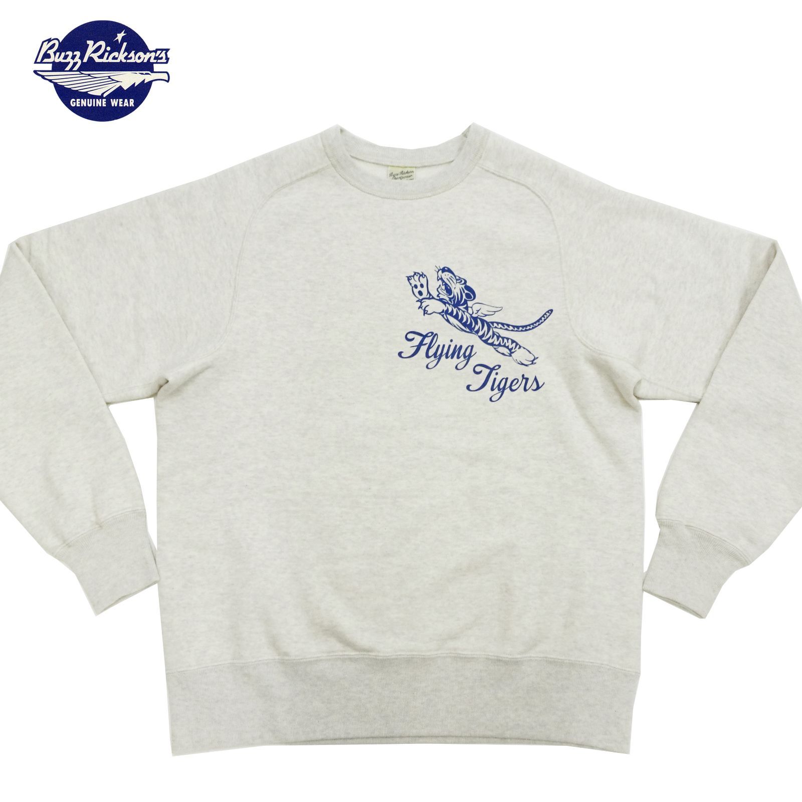 バズリクソンズ フリーダムスリーブ スウェットシャツ Buzz Rickson