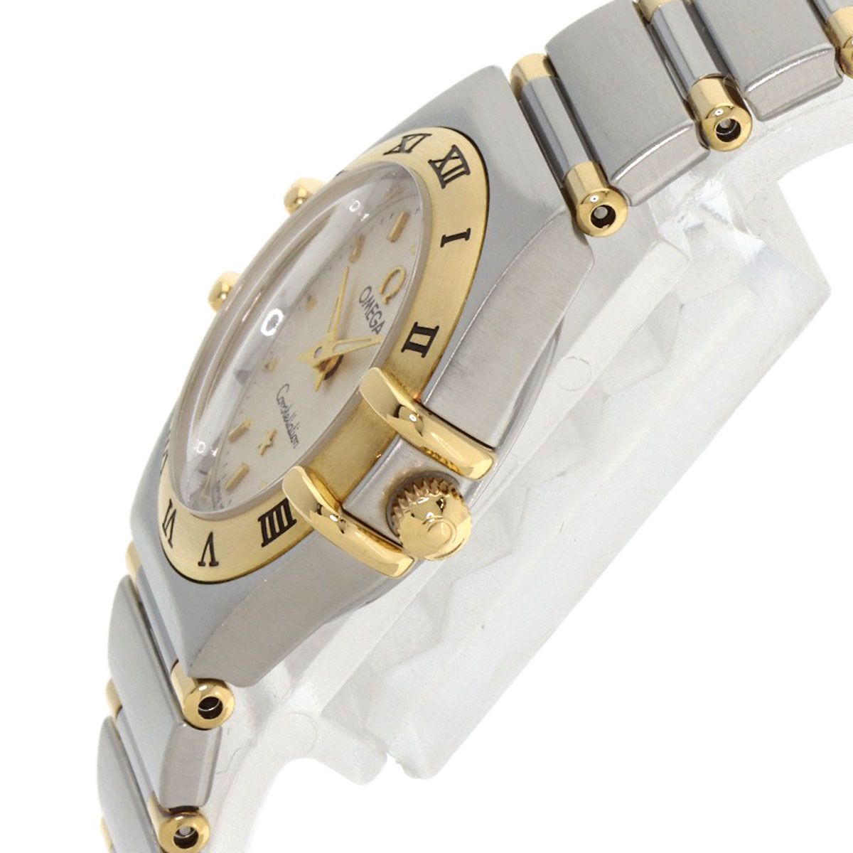 OMEGA オメガ 1372.30 コンステレーション ミニ 腕時計 SS SSxK18YG  