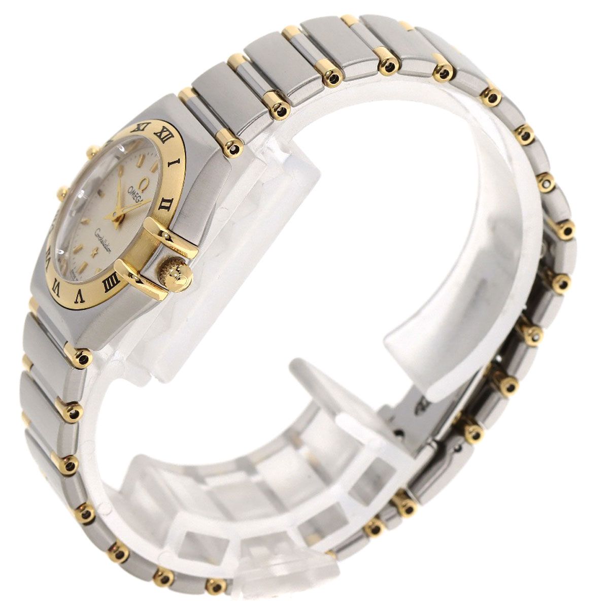 OMEGA オメガ 1372.30 コンステレーション ミニ 腕時計 SS SSxK18YG  