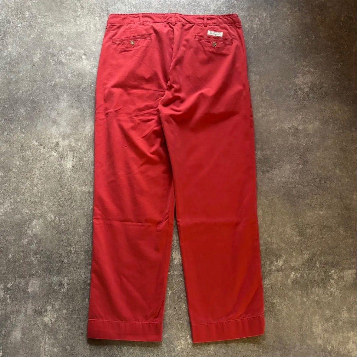 90年代 00年代 90 s 00 Polo by Ralph Lauren ラルフローレン ミリタリー チノ パンツ 赤 レッド