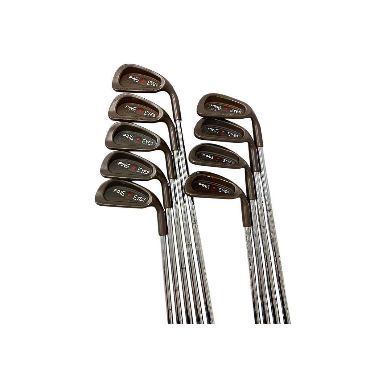 PING Eye2 EYE2 KARSTEN PHOENIX アイアン 赤ドット 9本 おまとめ ゴルフクラブ ピン W10550308