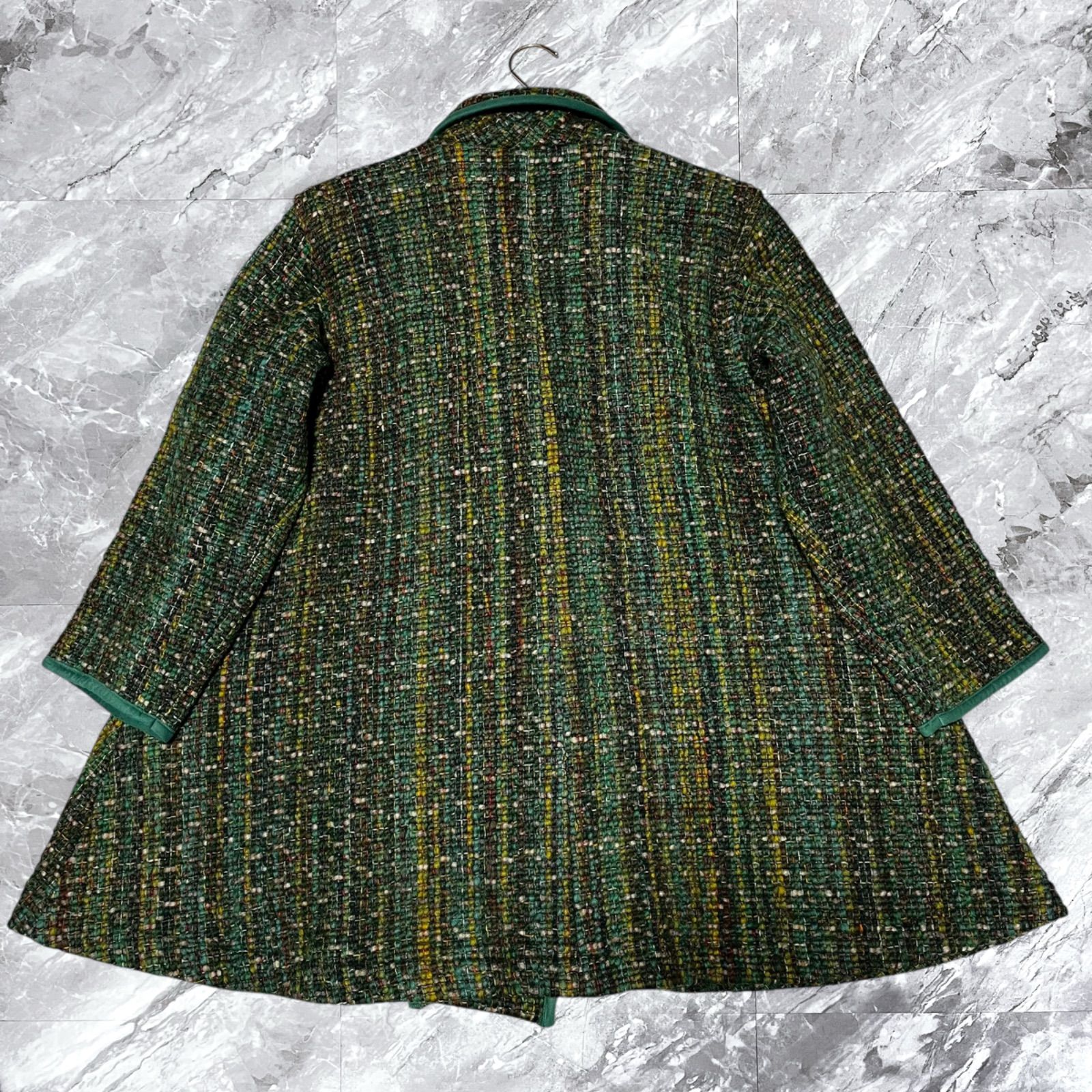 ポンチョ風 グリーン