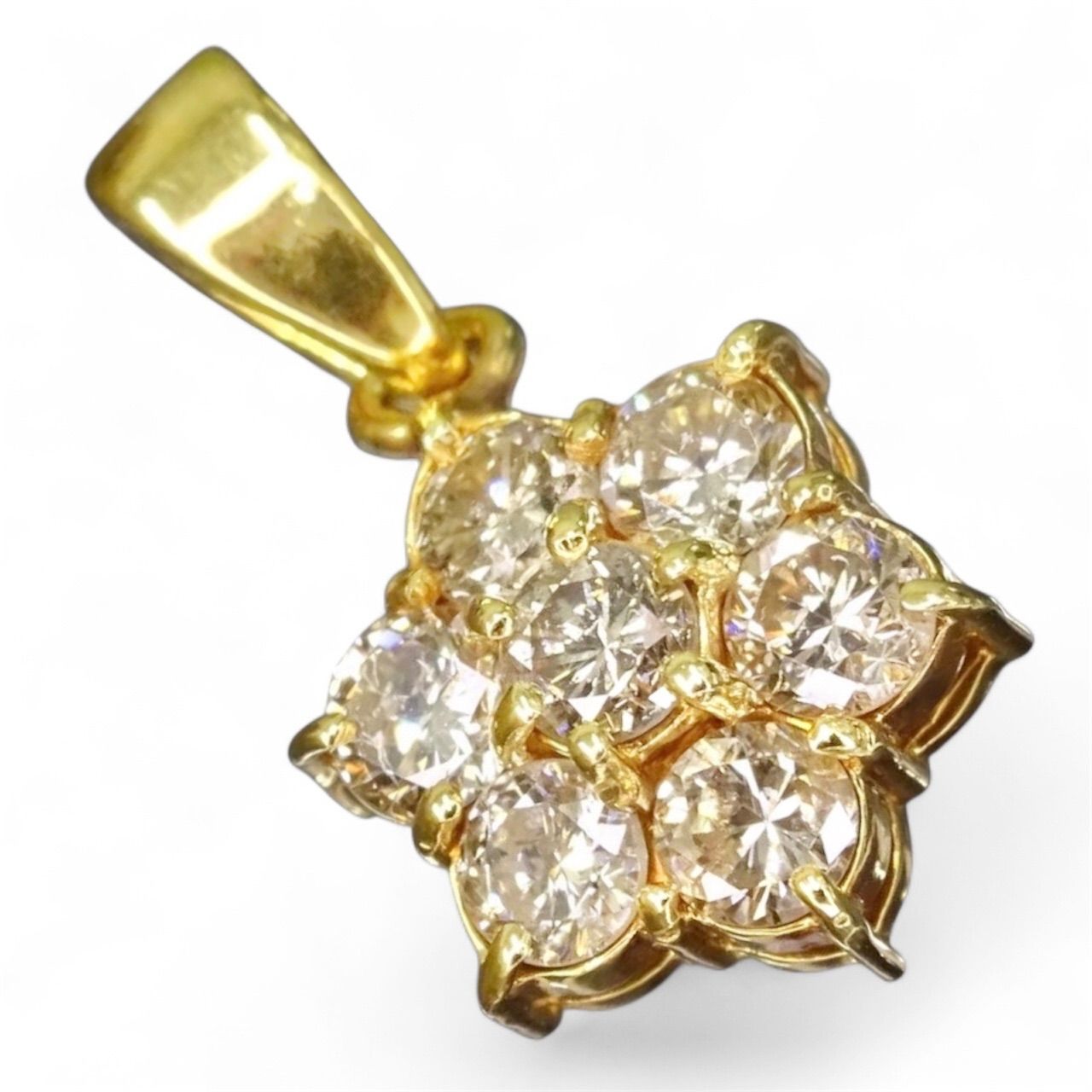 18金 K18 ゴールド GOLD 750 天然ダイヤモンド0.50ct ネックレス用