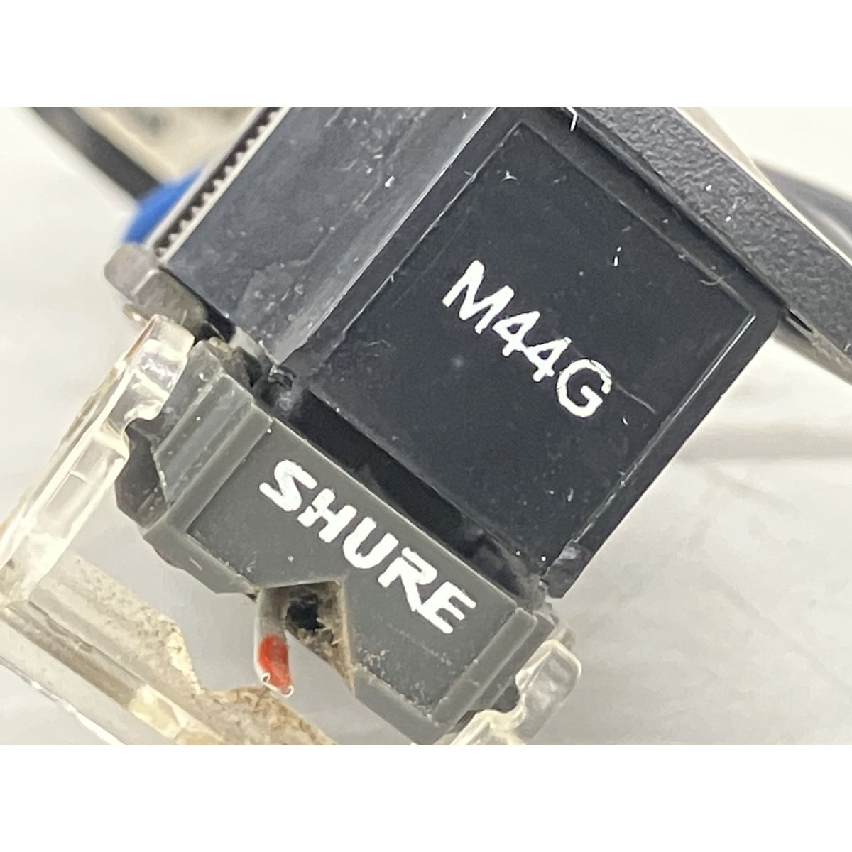 Shure M44G MM カートリッジ Technics ヘッドシェル付 ターンテーブル機材 ジャンク K10579292