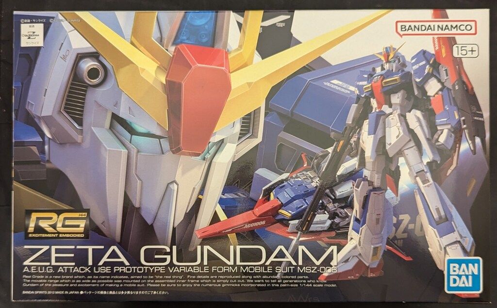 模型・プラモデル BANDAI SPIRITS RG 1/144 バンダイナムコ版 Z