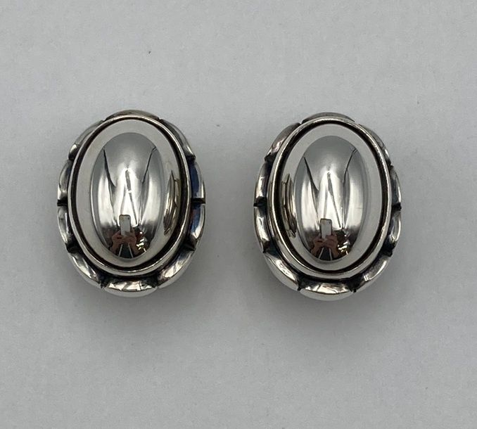 GEORG JENSEN ジョージジェンセン 2001年 ヘリテージ イヤーイヤリング SV925 D4