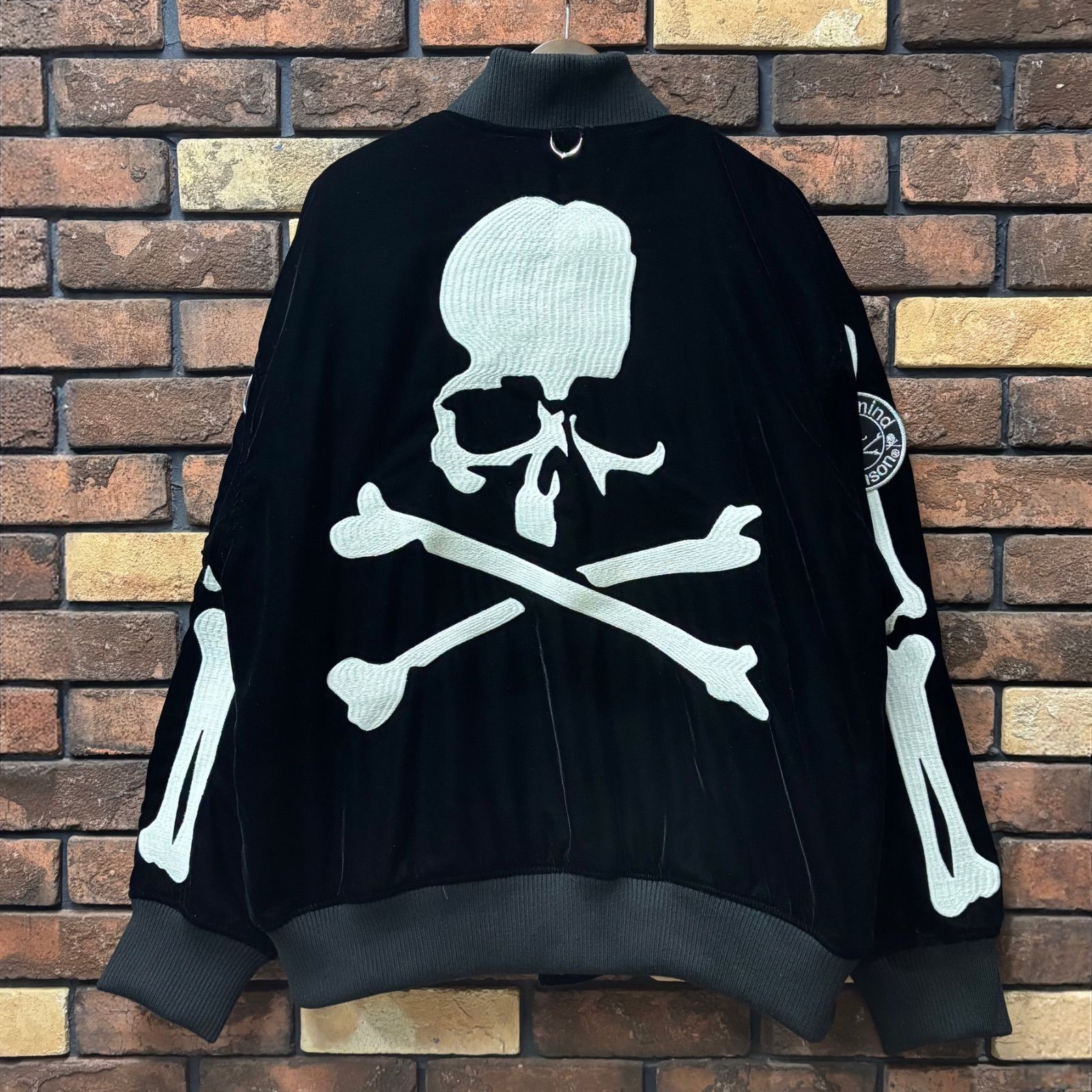 MASTERMINDコラボ】BONE BOMBER JACKET ジャケット ブルゾン VANSON