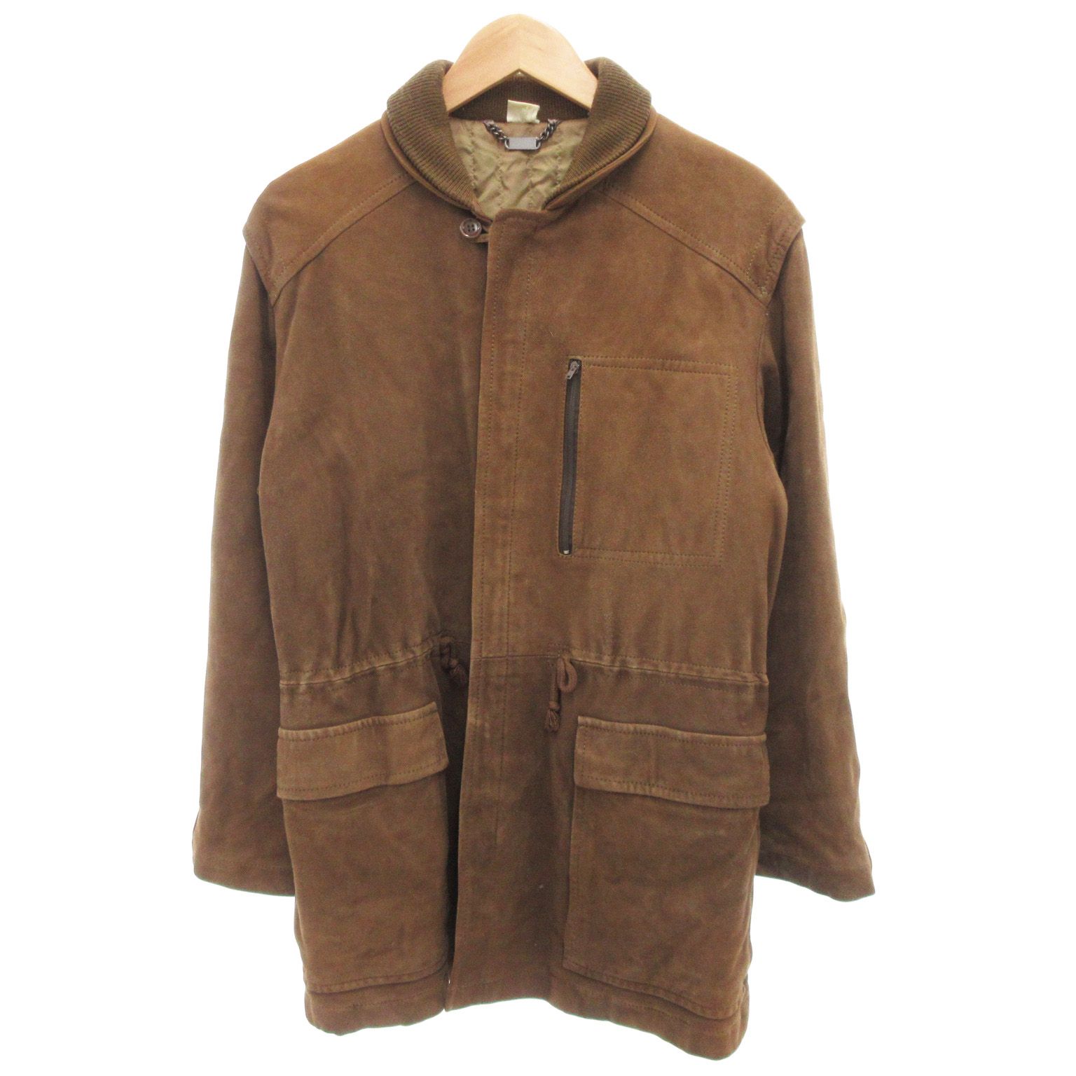 美品 ダーバン インターメッツォ ラム レザー テーラー ジャケット L D'URBAN - DURBAN 最高級ラムレザージャケット テーラード