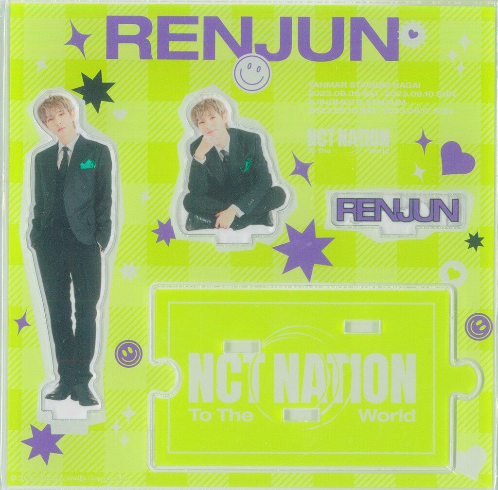 RENJUN NCT NATION アクリルスタンド等8点セット NCT NATION Blu-ray