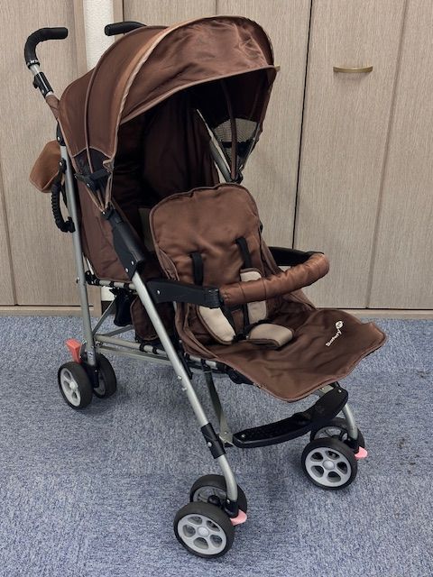 クリーニング済みレインカバー付 Duocity デュオシティ 日本育児 二人乗りベビーカー