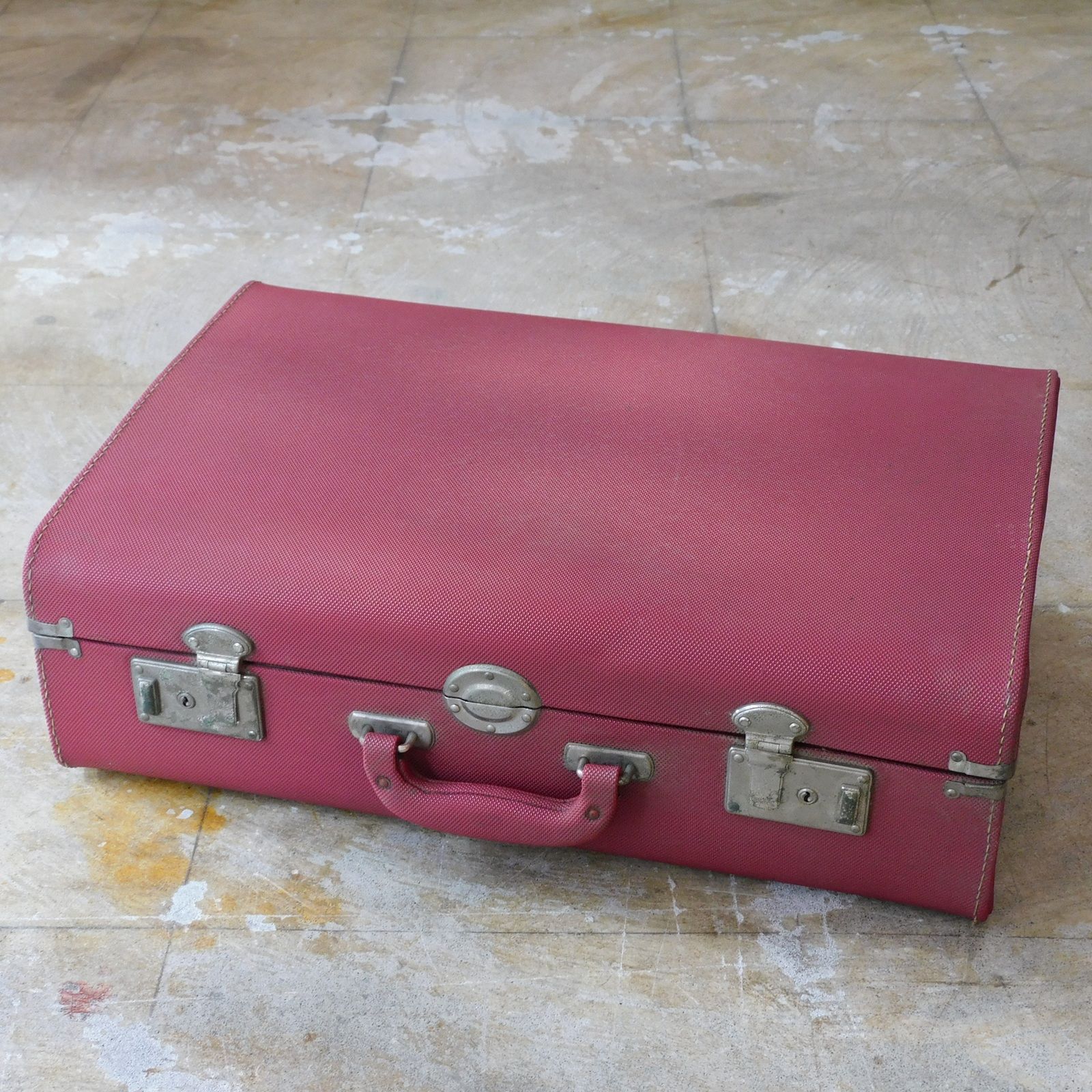 昭和レトロ ふるいトランクケース HK-a-05637 / 昭和レトロ スーツ