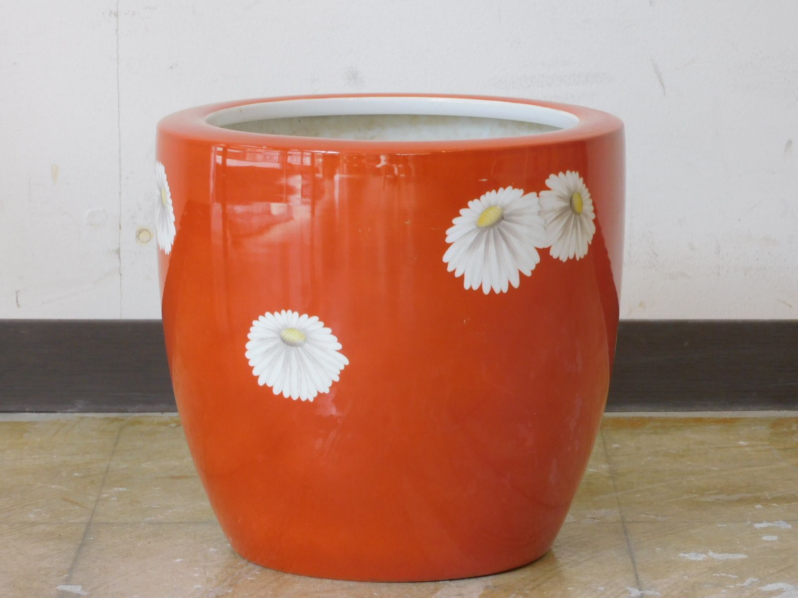 オールドノリタケ 花柄 火鉢 HK-a-05639 / 日陶 noritake アールデコ