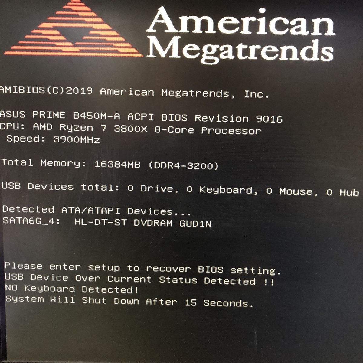 mouse ENTA-GR38XRX57 デスクトップ パソコン Ryzen 7 3800X 16GB RX5700 ストレージ無 OS無 ジャンク T10564773