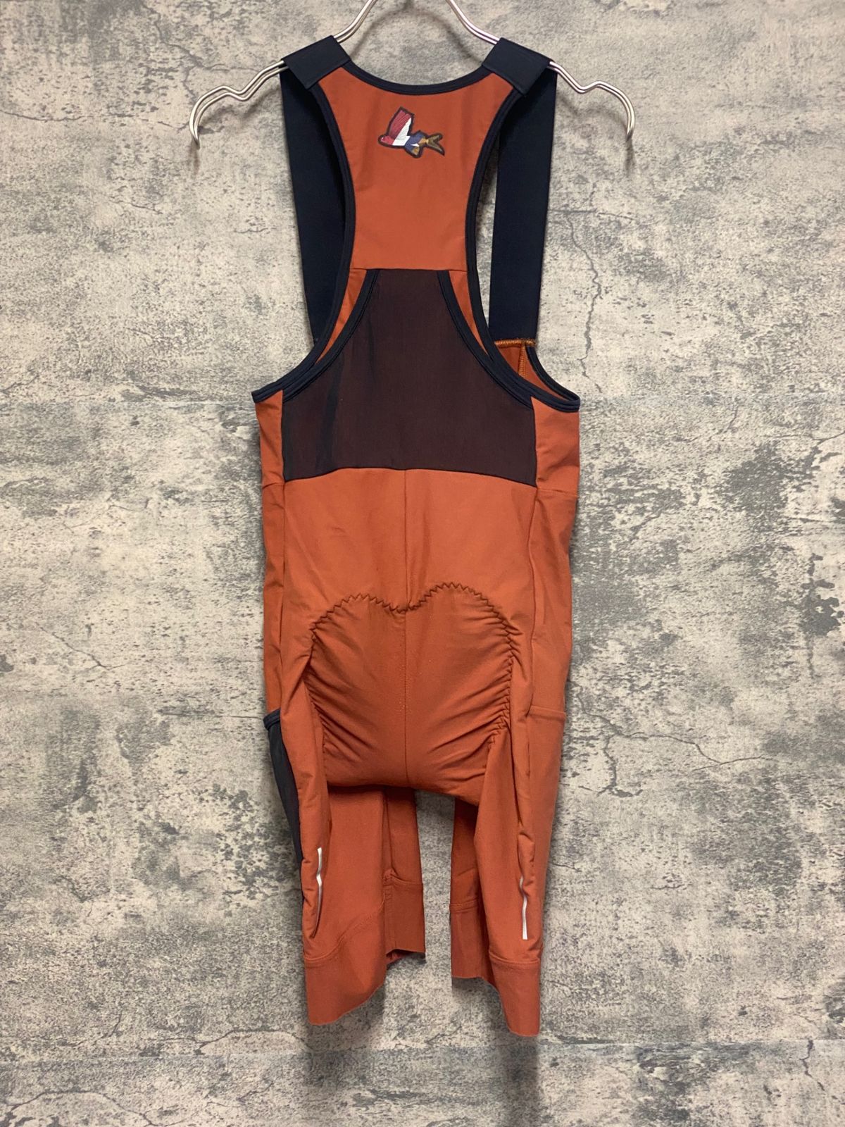 JN370 カフェドシクリステ Cafe du Cycliste EVA ビブショーツ 茶 S