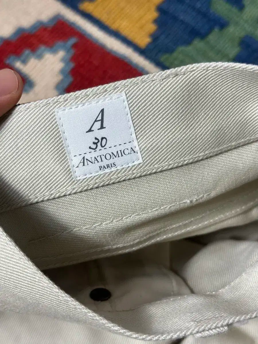 ANATOMICA アナトミカ ホワイトデニム 30