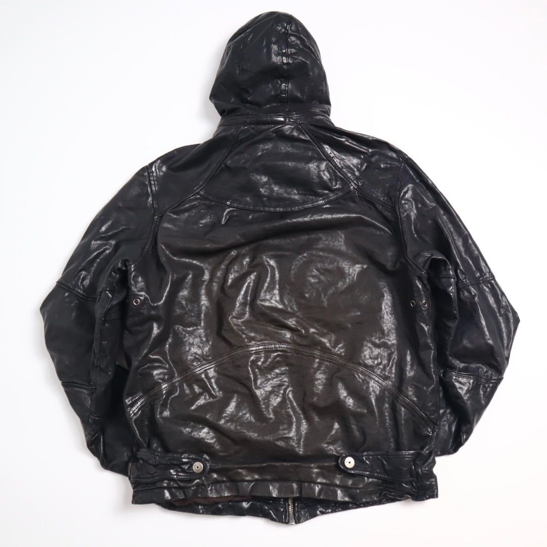 diesel 00s archive leather jacket ディーゼル 2way レザージャケット