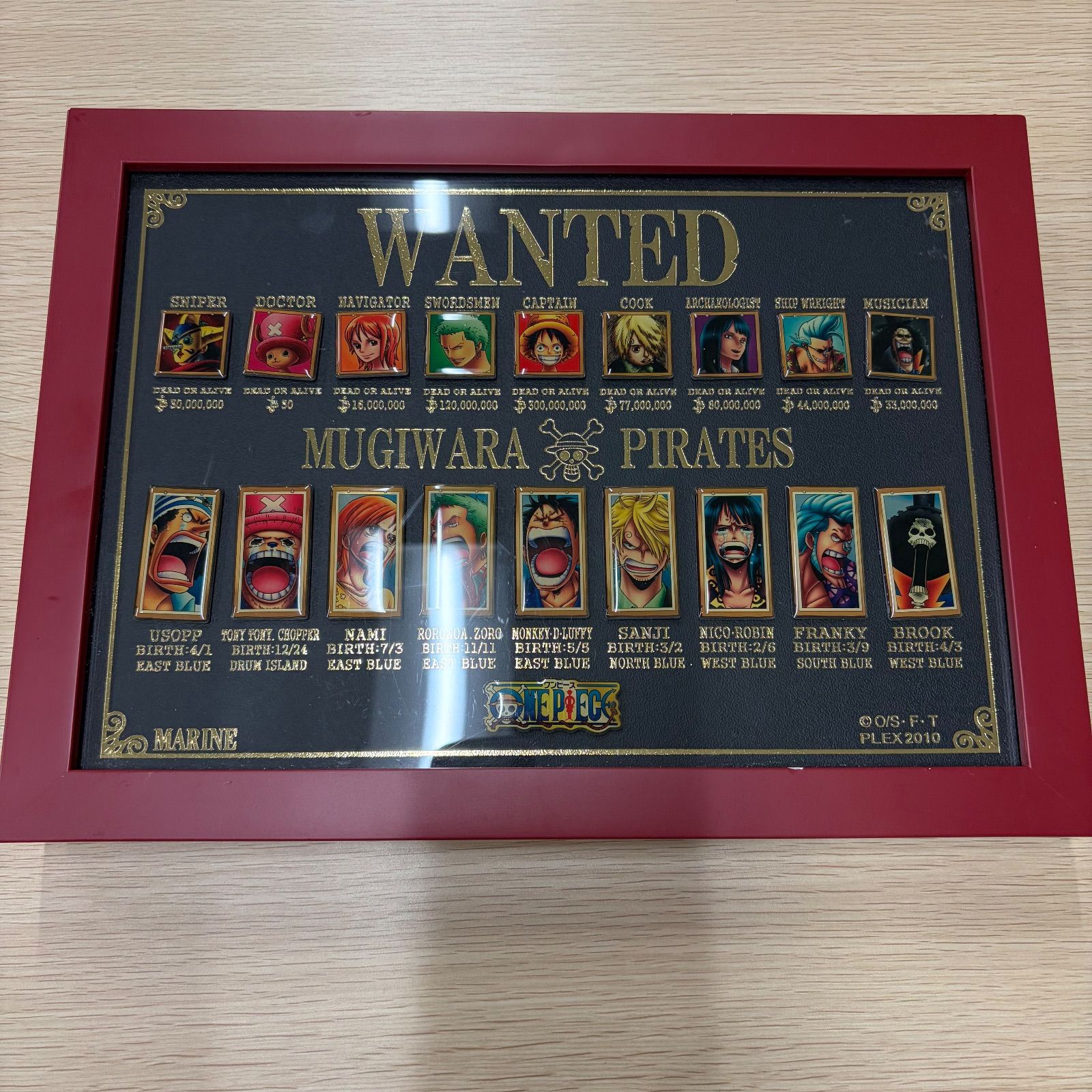 ワンピース 麦わらの一味 ピンズコレクション WANTED ワンピース 麦わらの一味 ピンズコレクション WANTED - メルカリ