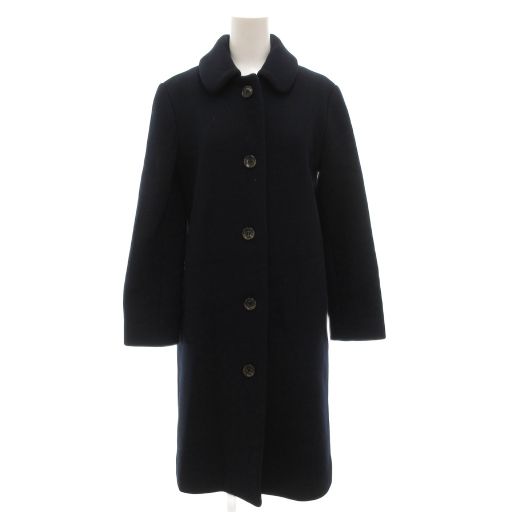 A.P.C.　ヘリンボーン　イングランド製　ウール　ステンカラーコート　S A.P.C. ウールステンカラーロングコート A.P.C. ヘリンボーン