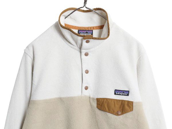 なクーポン配布中! パタゴニア ライトウェイト シンチラ スナップT レディース L 14年製 フリース プルオーバー ジャケット ブルゾン アウトドア ジャンパー