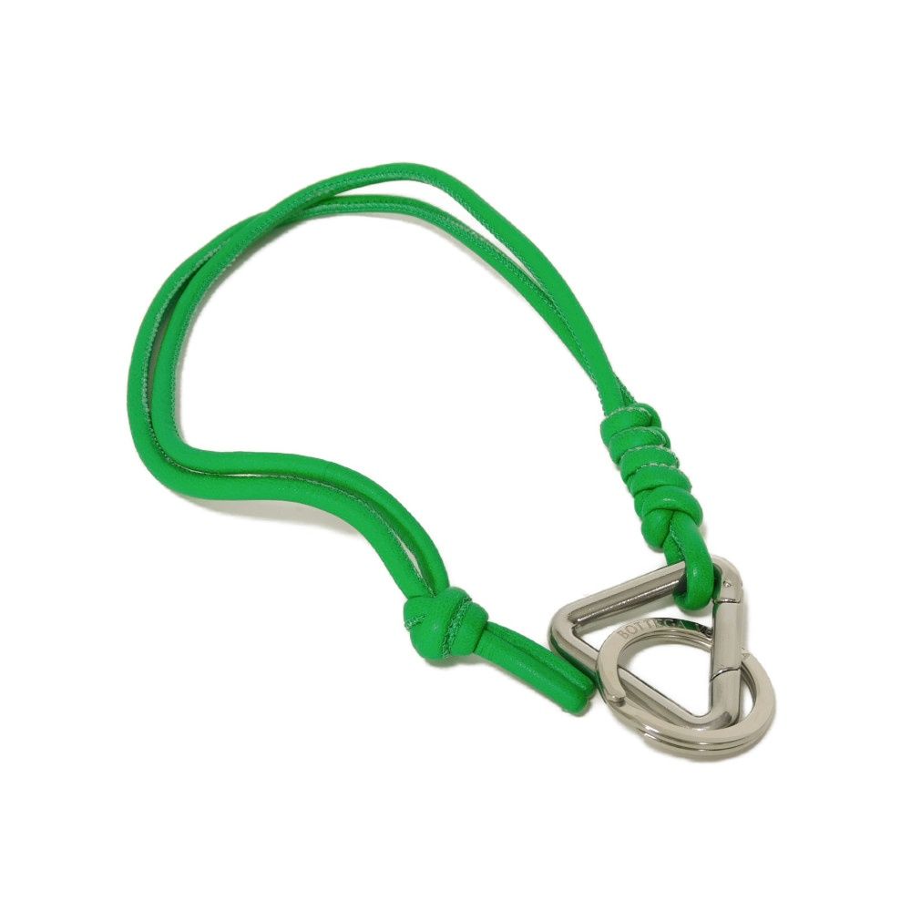 ボッテガヴェネタ キーリング ネックストラップ トライアングル レザー グリーン 楽天市場】ボッテガヴェネタ BOTTEGA VENETA トライアングル