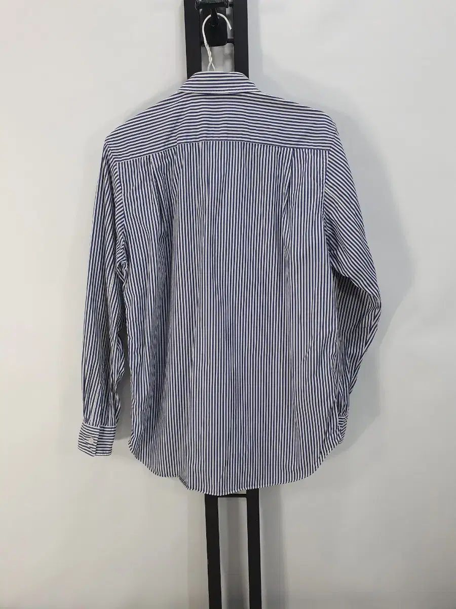 COMME des GARCONS コム デ ギャルソン シャツ ストライプ 長袖 シャツ ブルー s