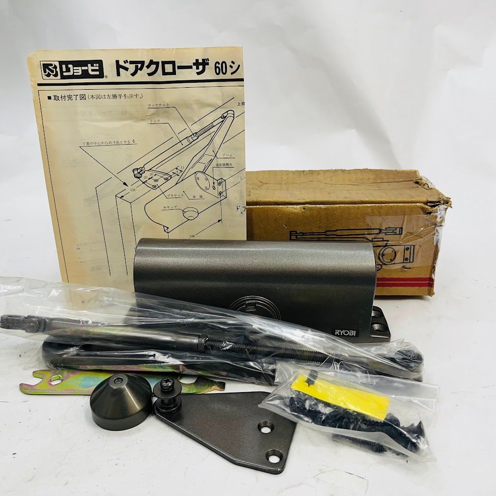 リョービ ドアクローザー 置き古し 162PC1 ブロンズ 穴ピッチ188 19 な