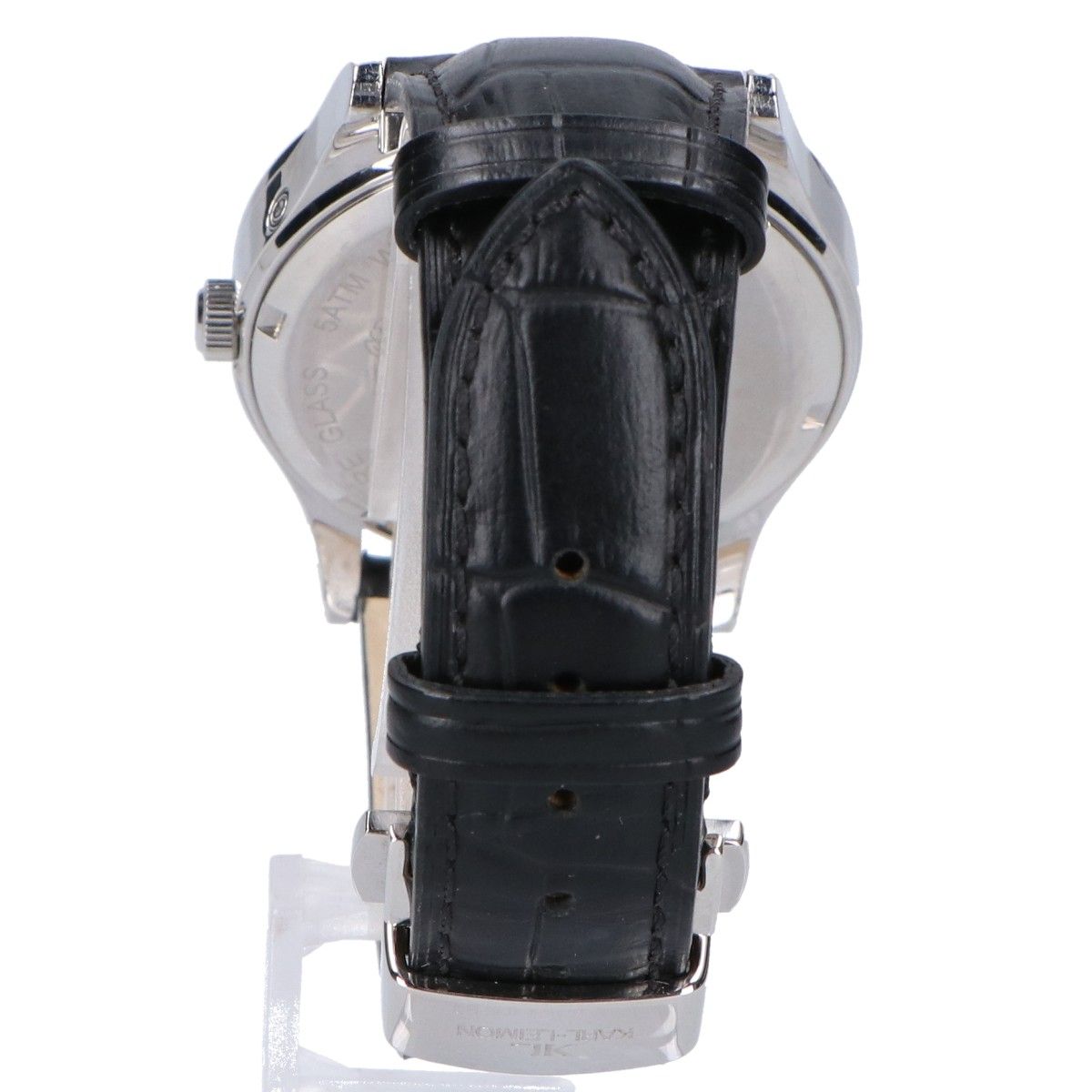 KARL LEIMON カルレイモン ブラック文字盤 クラシックパイオニア ムーンフェイズ クオーツ