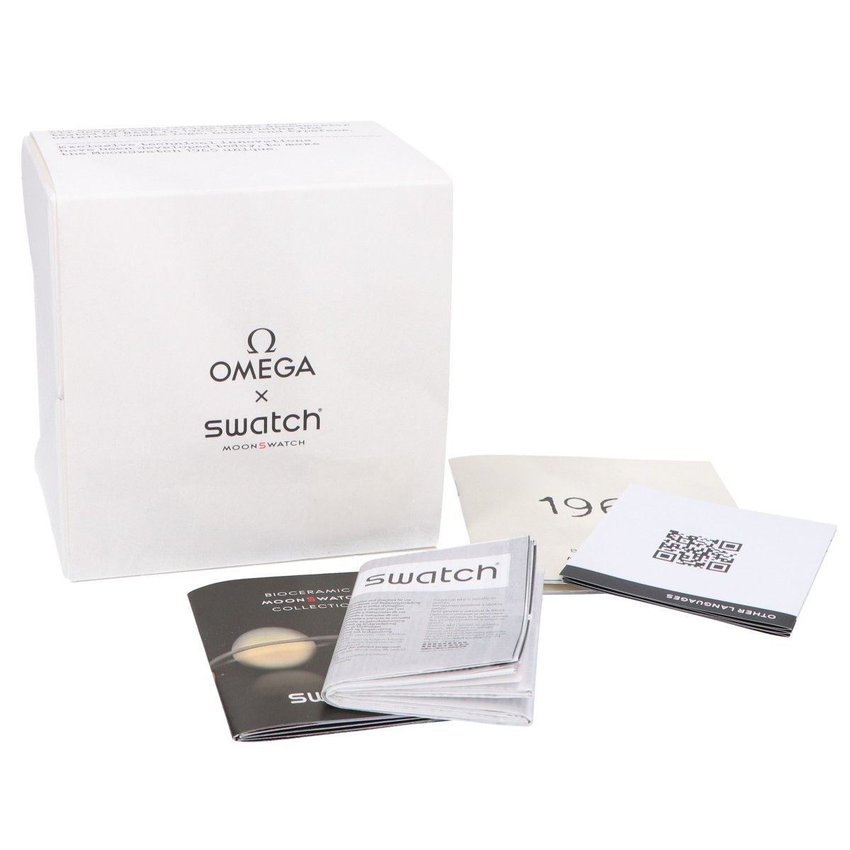 OMEGA オメガ xSwatch スウォッチ【新品同様】S033M106 MOONSWATCH  