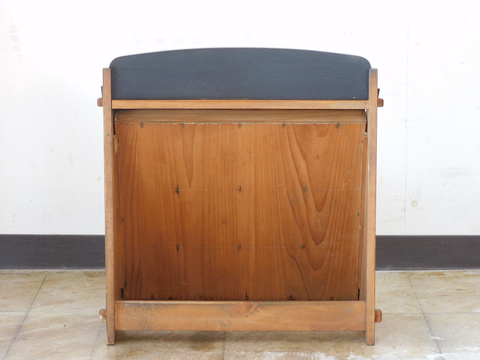 ふるい筆屋さんのショーケース HK-a-05645 / 戦前 古道具 ガラスケース