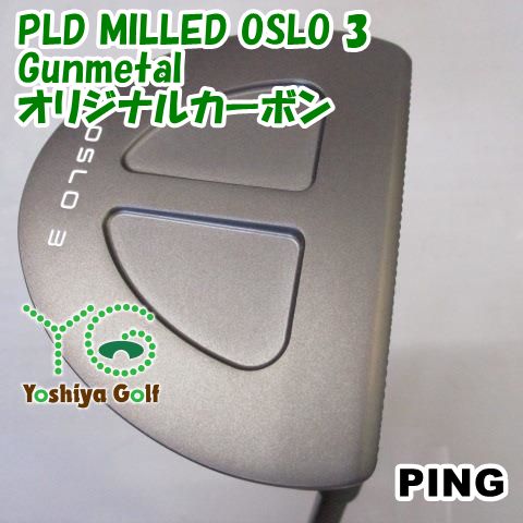 パター ピン PLD MILLED OSLO 3 Gunmetal オリジナルカーボン 3 137458