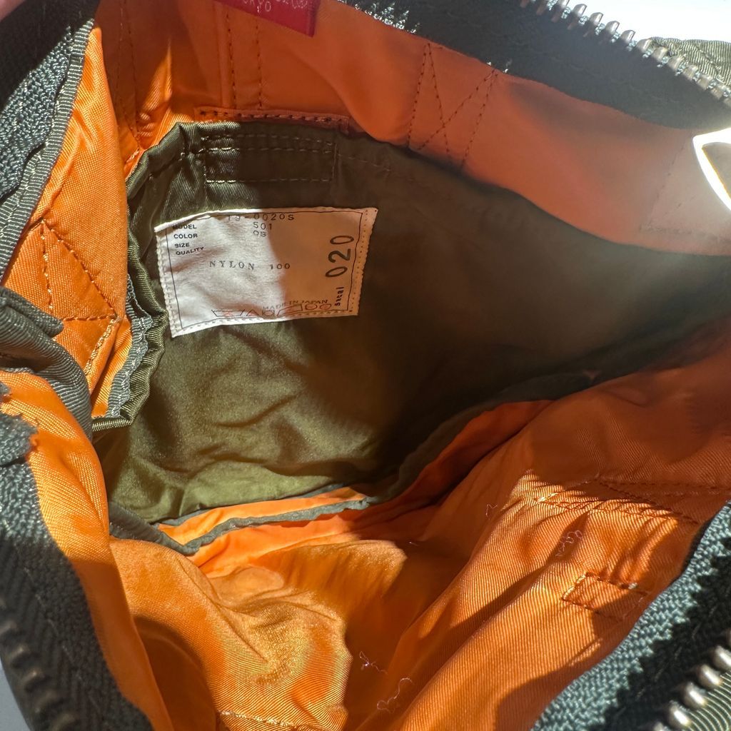 sacai × PORTER サカイ ポーター 19 AW Pocket Bag Large ショルダーバッグ 19-0020 S カーキ 表参道A 11
