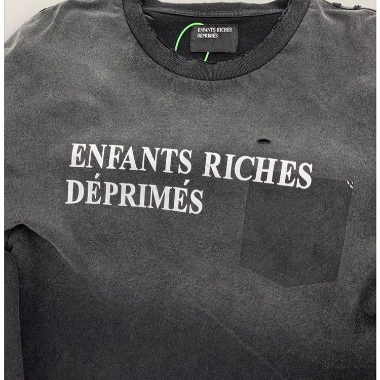 新品未使用 h スプラッシュプリント 長袖Tシャツ｜ヴィンテージ風