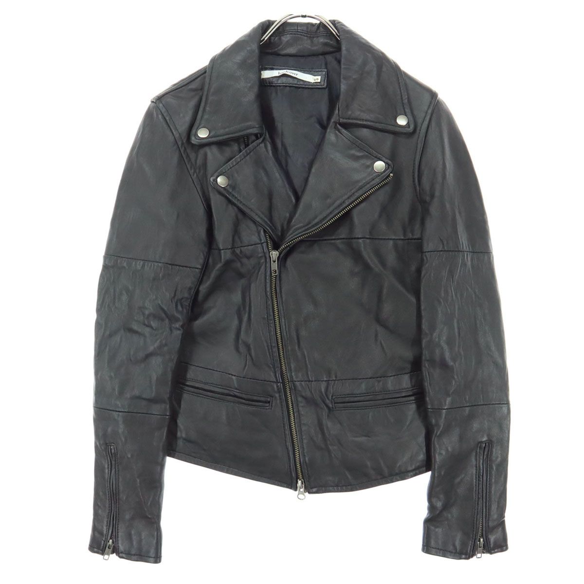 Vero Moda VERO MODA本革ジャケット 黒 本革ライダースジャケット