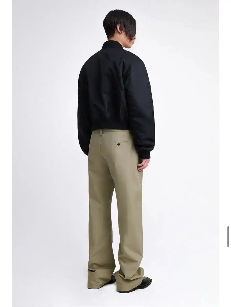 LMOOD ピアス クロップド ボマージャケット KANDAIZUMI_COM