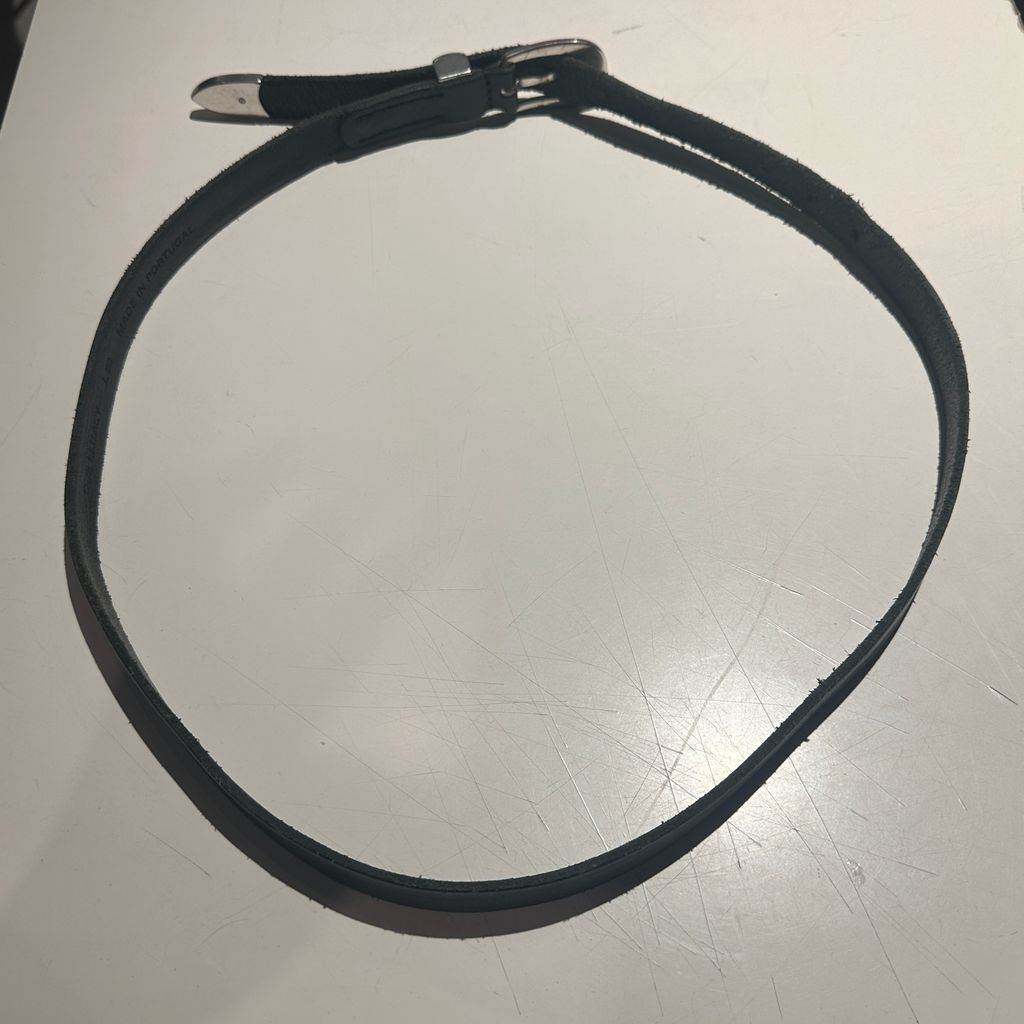  OUR LEGACY アワーレガシー 2 CM BELT Black Leather レザーベルト ブラック 表参道A 11 レザーベルト 時計