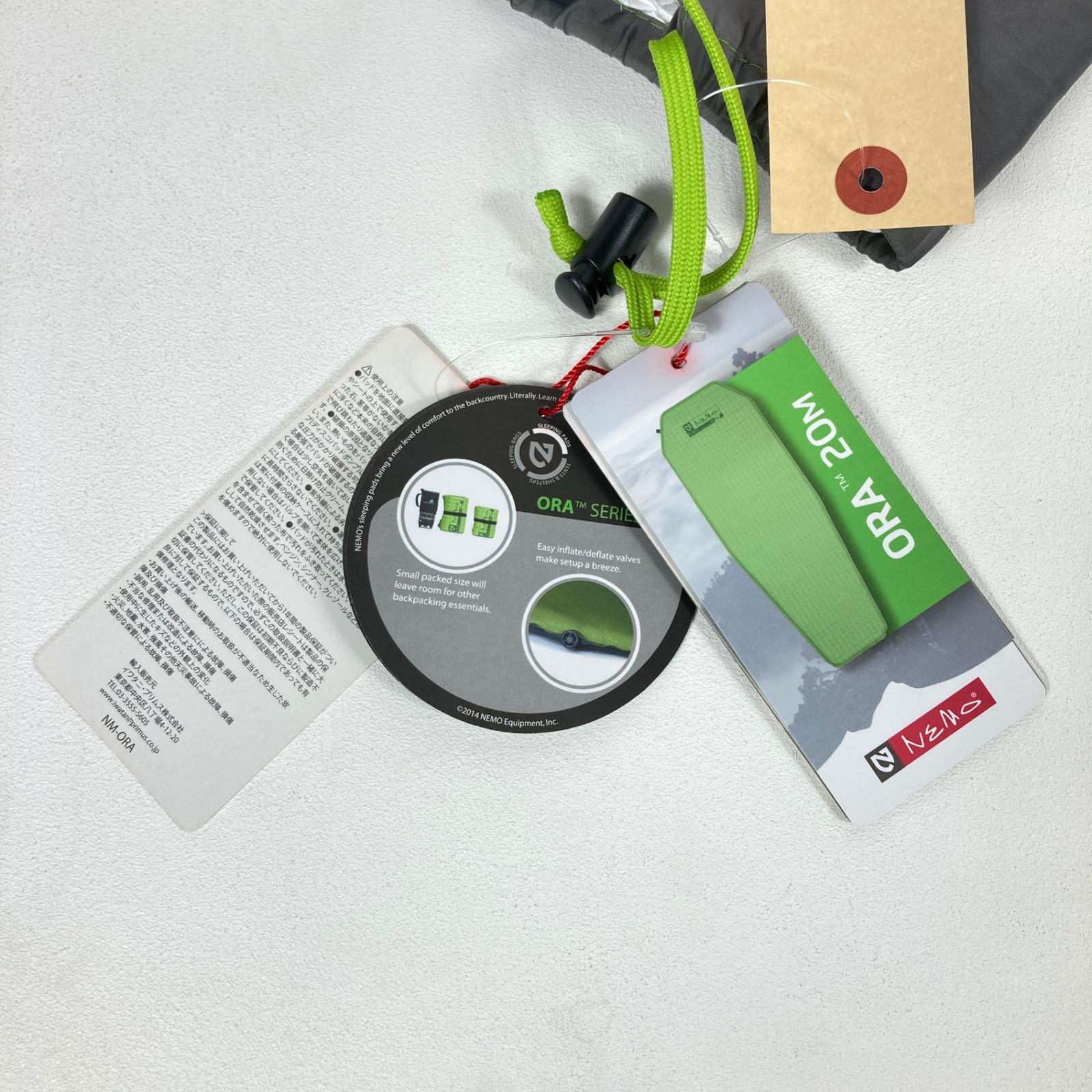 OneSize グリーン系】 Nemo Equipment ( ニーモ イクイップメント