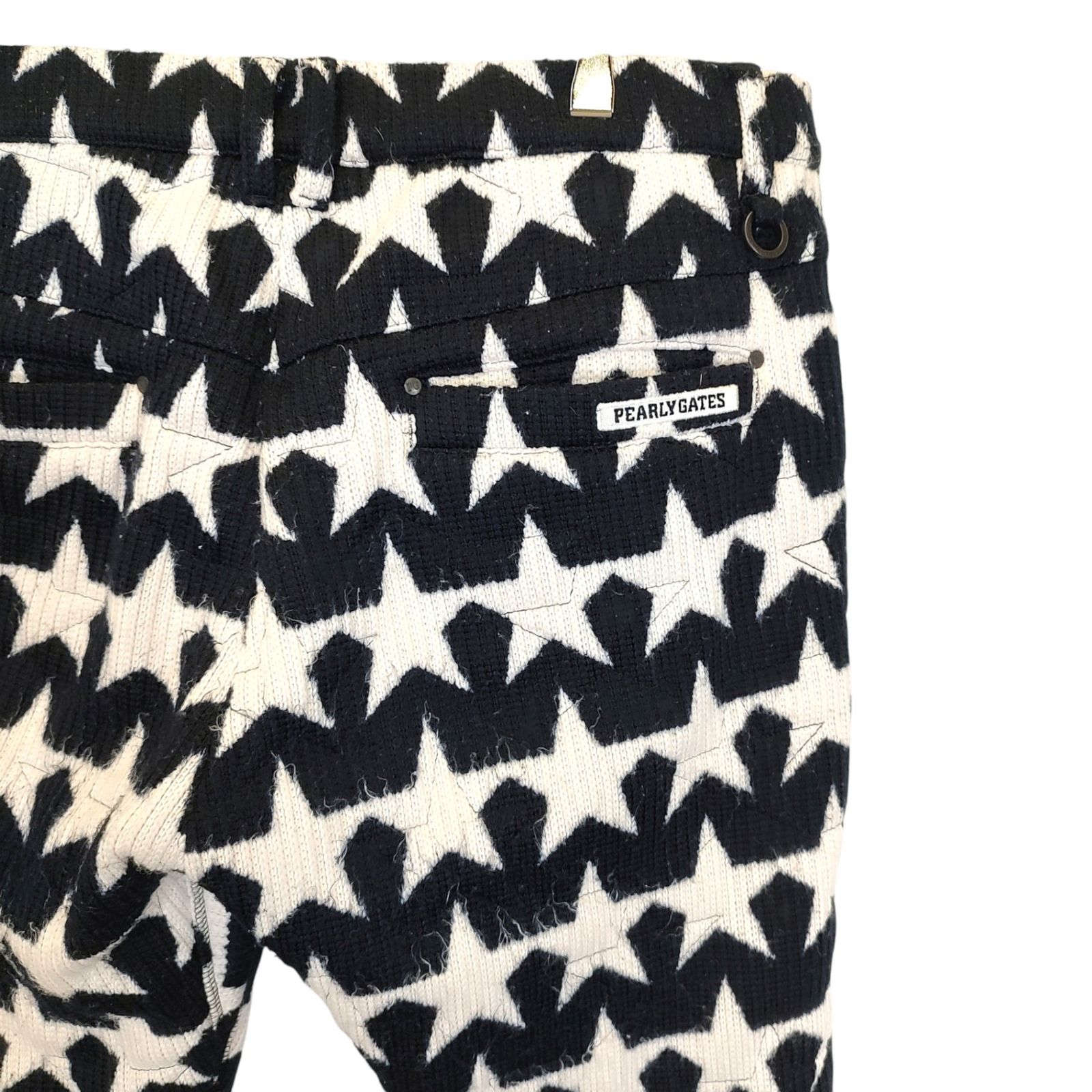 PEARLY GATES パーリーゲイツ ゴルフ 星柄 中綿 ニット パンツ 053