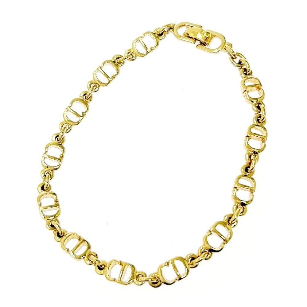 Christian Dior クリスチャンディオール GP CDロゴ ブレスレット ゴールド 493459 ブレスレット