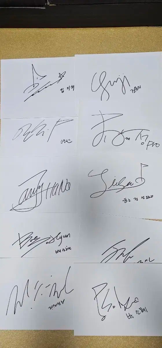 ゴルフ サイン入り