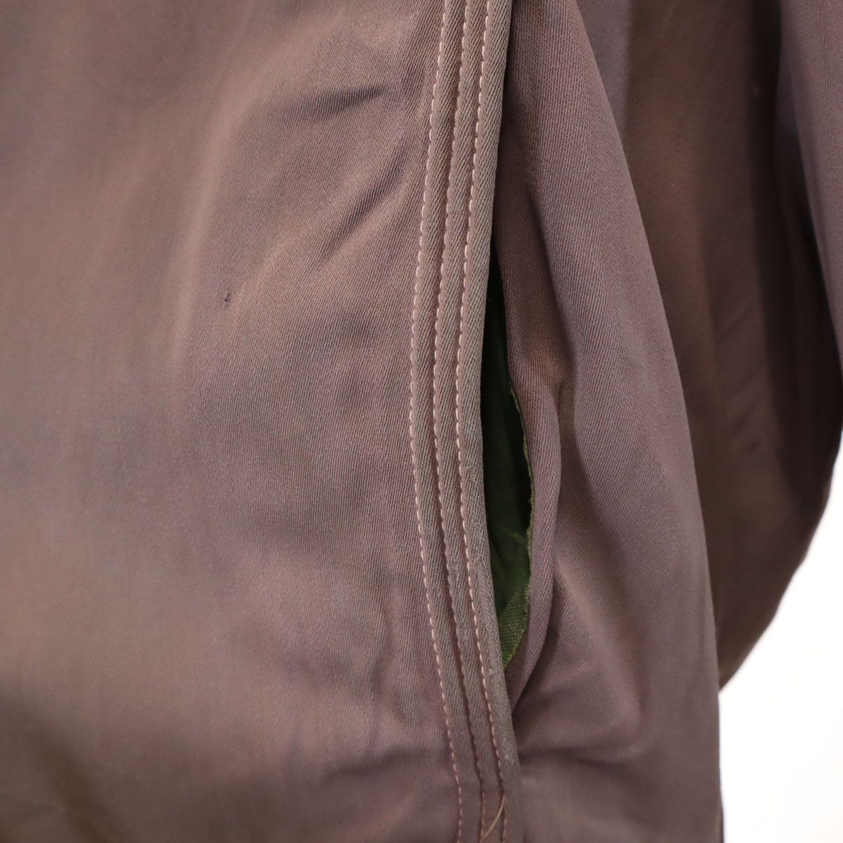 60s CARTERS ギャバジャン リバーシブル レーヨン 両面TALON 60s CARTERS ギャバジャン リバーシブル レーヨン 両面TALON