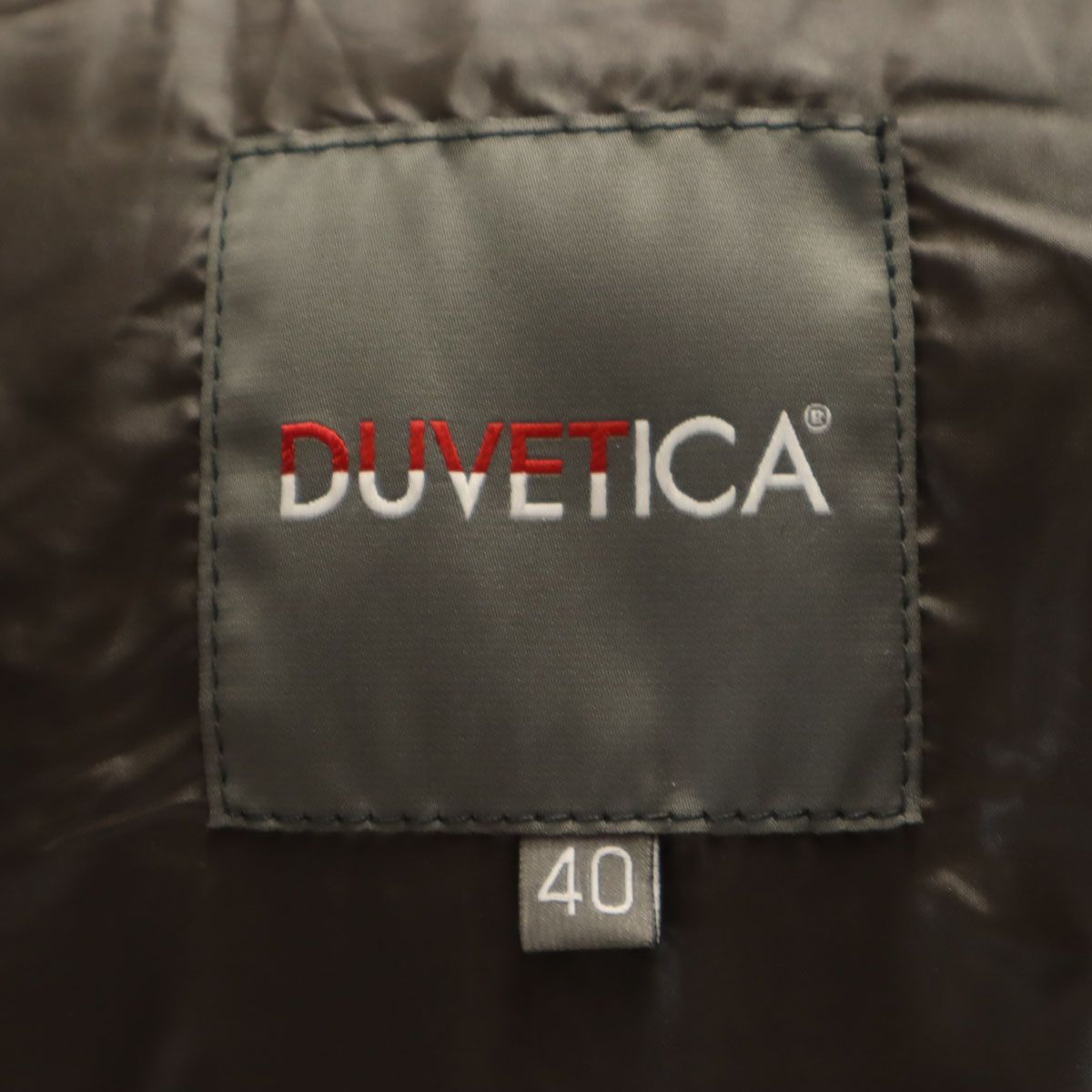 DUVETICA  デュベティカ  ダウンベスト38★ギャランティカード有★ DUVETICA デュベティカ ダウンベスト38☆ギャランティカード有☆