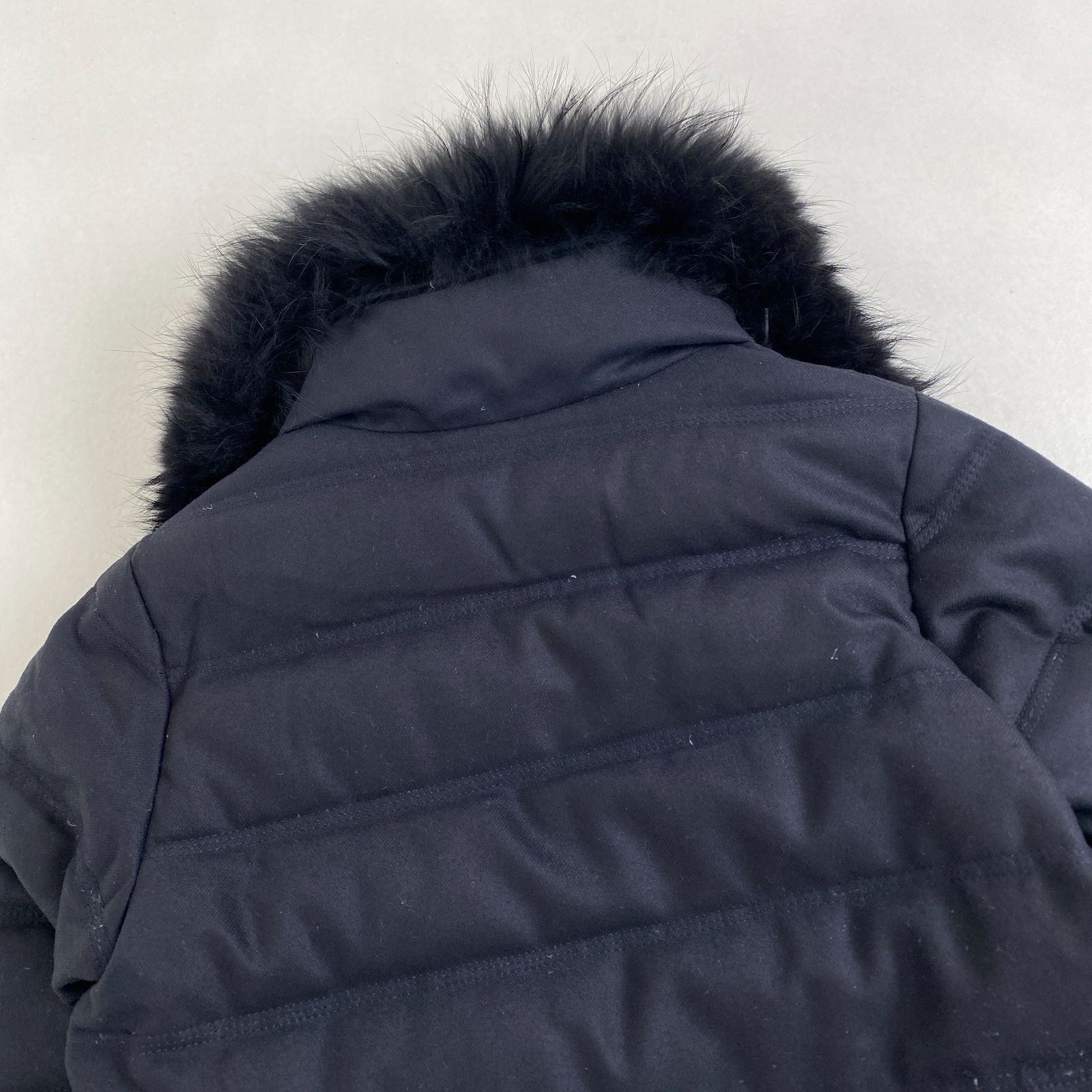 デュベティカ ダウンコート BLODWEN 2way ネイビーブラック 40 L相当 