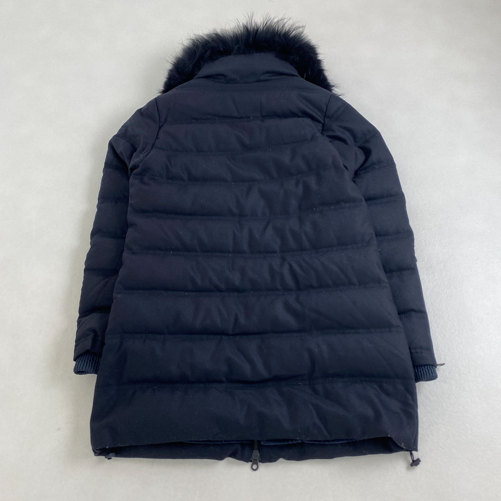 デュベティカ ダウンコート BLODWEN 2way ネイビーブラック 40 L相当 