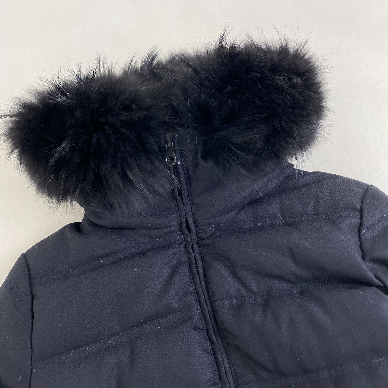 デュベティカ ダウンコート BLODWEN 2way ネイビーブラック 40 L相当 