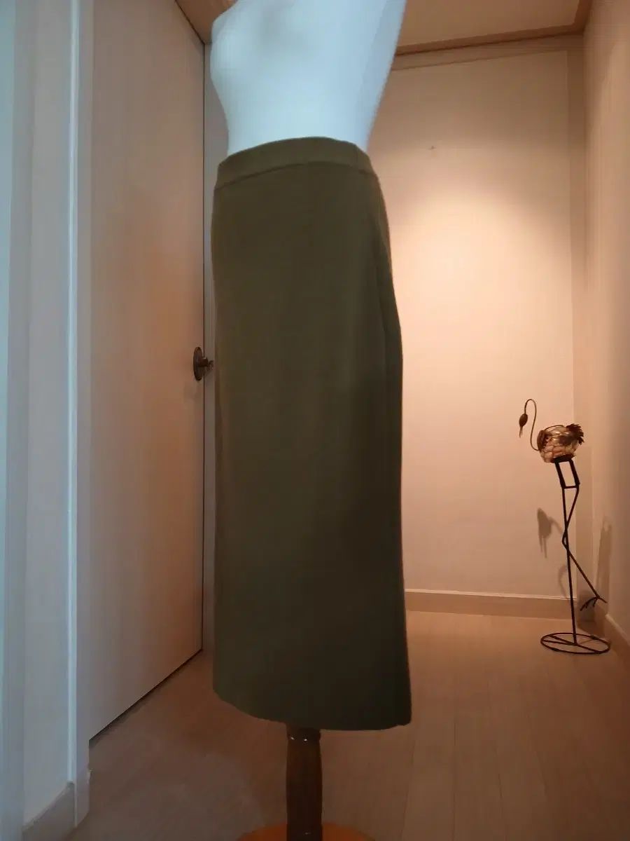 IRIE ウール ロングスカート ニット ワイドスカート