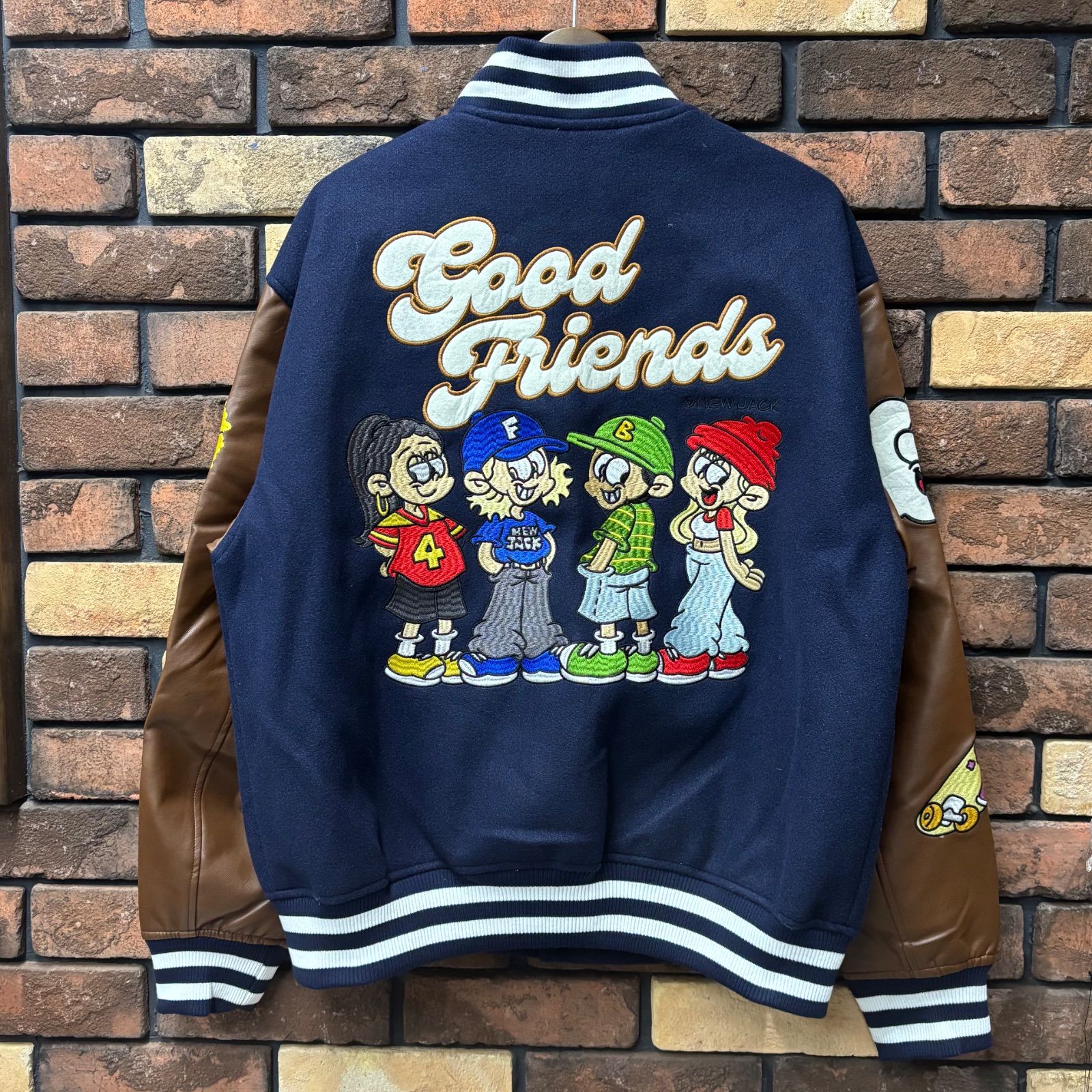 NEW JACK/ニュージャック】スタジアムブルゾン スタジャン ATC 韓国系